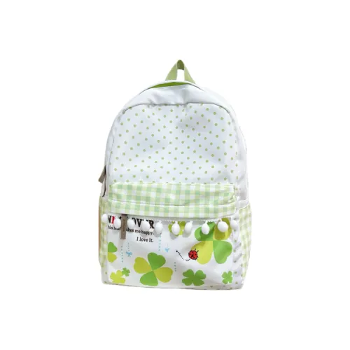 WRELS Nylon Backpack Standard Light Green WRELS Нейлон Рюкзак Стандартный Светло-Зеленый