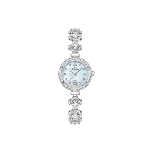 Disney Princess Monet Garden Кварцевый механизм Часы Женские Розовый циферблат