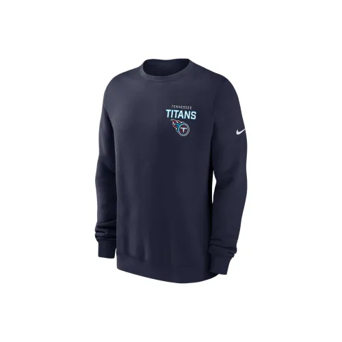 Nike Clothing Морской Синий Мужские Толстовки