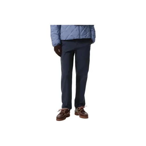 UNIQLO Темно-синие женские повседневные штаны