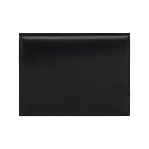 THOM BROWNE· Кошелек из лошадиной кожи Мужской Черный