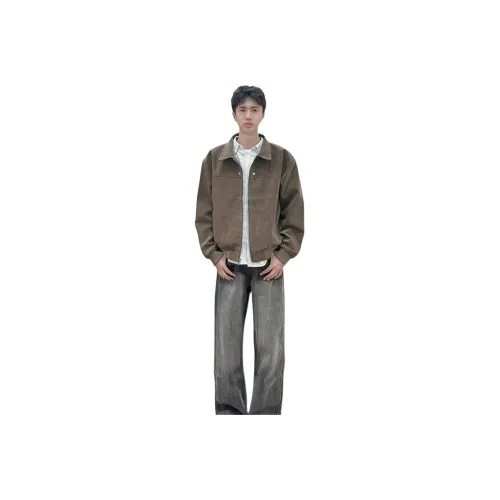 CHENMU Коричневый Унисекс Куртки