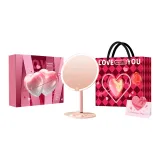 Розовое сердечко коробка