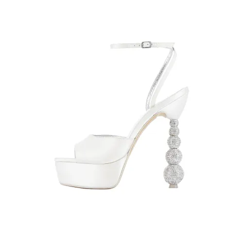 SOPHIA WEBSTER Natalia One Ремень Сандалии 14 см Женские Белые