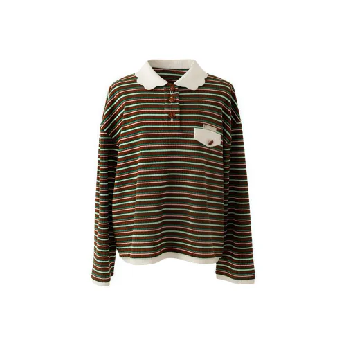 KYKW Полосы Женские T-рубашки