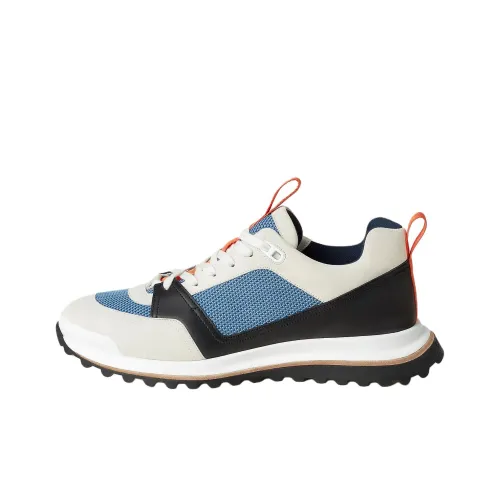HERMES Leader Low Топ Повседневная обувь Мужская Синяя