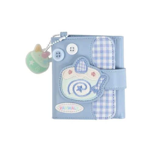 VANWALK Держатель для карт из искусственной кожи кошелек унисекс клубничный сырный и пудинговый желе