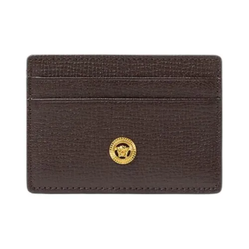 VERSACE MEDUSA BIGGIE серия Козья кожа Держатель для карт Мужской Коричневый