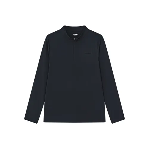 Pony Черные Женские T-рубашки