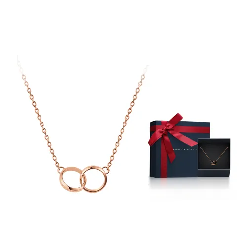 Daniel Wellington Alloy Ожерелья Unisex Rose Gold
