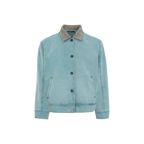 PAINT STAIN Павлиний зеленый Унисекс Куртки