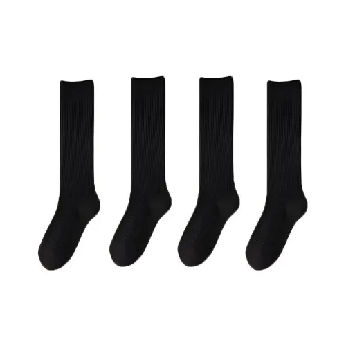 MIIOW Осенние и зимние носки с высоким верхом женские упаковка из 4 пар