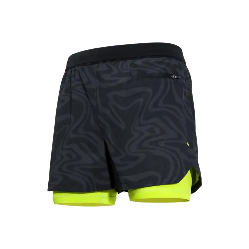 GAILANG Темно-серый Неоново-зеленый Мужские Плавательные шорты