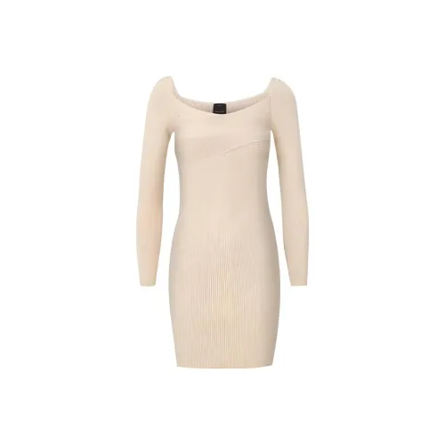 PINKO Длинное платье с длинными рукавами женское