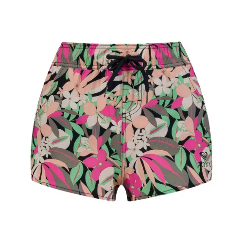 ROXY Многоцветные Женские Повседневные Шорты