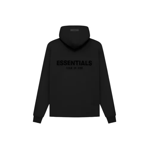 Fear Of God Essentials Осенний Свитшот Унисекс Черный