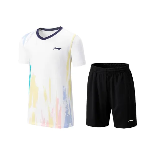 LINING YOUNG Повседневная Спортивная Одежда Стандартная Белый Черный