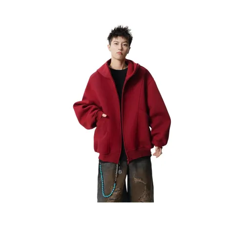 Love Monster Красный Унисекс Куртки