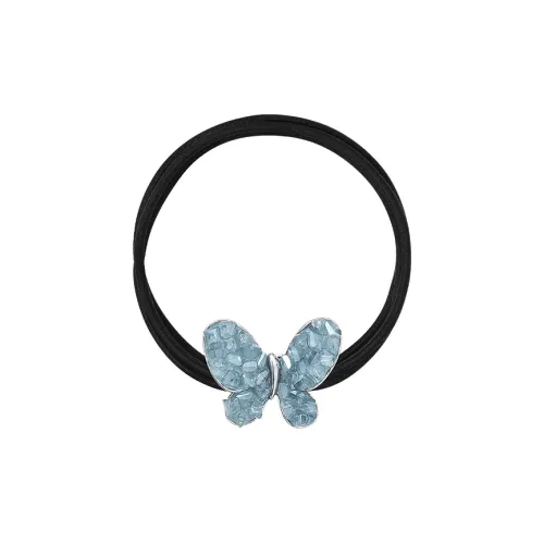 ROYALSASA 3 Струка Резиновая лента Искусственный кристалл Резинка для волос Женская