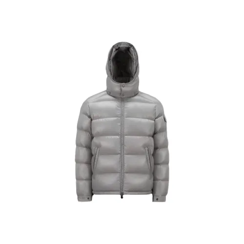 Moncler Maya Series Зимний пуховик мужской серый