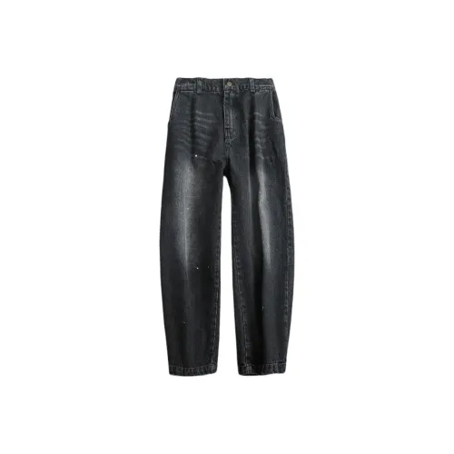 Miya No. 1 Черный Унисекс Джинсы