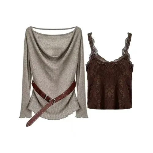 ACJL Двухкомпонентный комплект сексуальный слегка зрелый женский