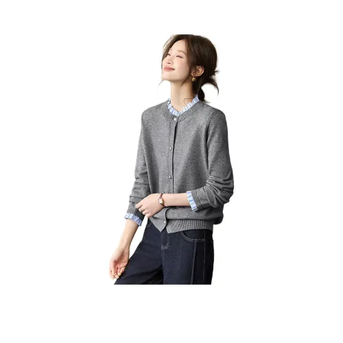 MOHANYIMEI Фотиния Серый Женский Трикотаж