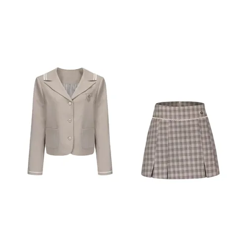 POPO.INFO Изображение Цвет Женские Комплекты с Юбкой