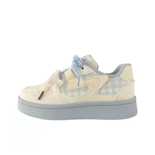 OLDDESIRE Противоскользящие Низкие Топы Повседневная Обувь Женская Белая Синяя