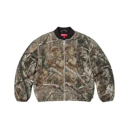 Supreme FW25 WEEK1 Съемный рукав пуховая куртка-бомбер унисекс