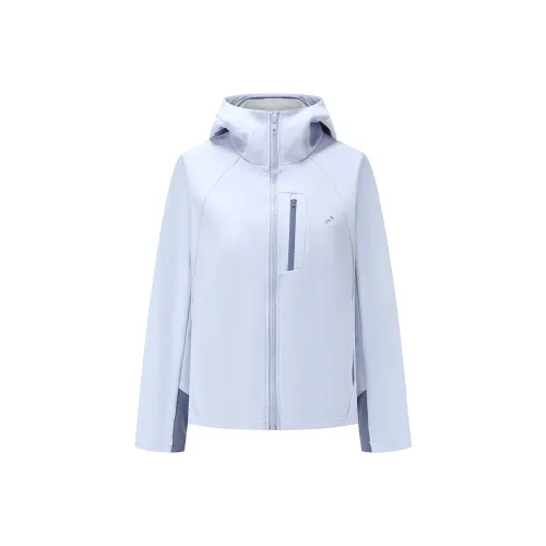 XINQITIAN Дымчатый Фиолетовый Женский Софтшелл Куртка