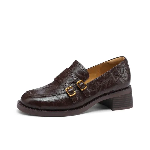 FMM 2025 Fall Минималистский стиль Slip-On Лоферы для Женщин Без подкладки Универсальные для Коммутации Deep с Палцем Женские