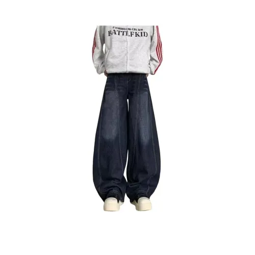 AMBER LIGHT Синий Унисекс Джинсы