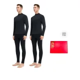 Чёрный+Чёрный [100% хлопок/Средний-Высокий воротник] Минималистский стиль Базовый слой