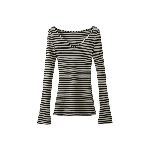 Aaisup Полосы Женские Футболки