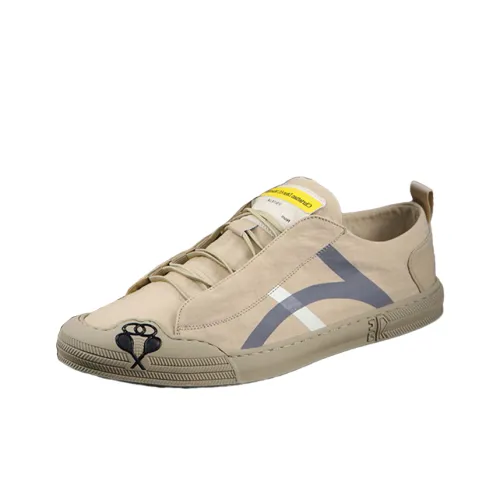 ALPLUME Slip-resistant Low Top Canvas Shoes Men's ALPLUME Противоскользящие Низкие Кеды Мужские
