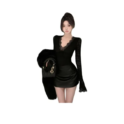 REMOULD Длинное платье с длинным рукавом женское