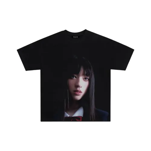 WKOOG Черный Унисекс T-рубашки