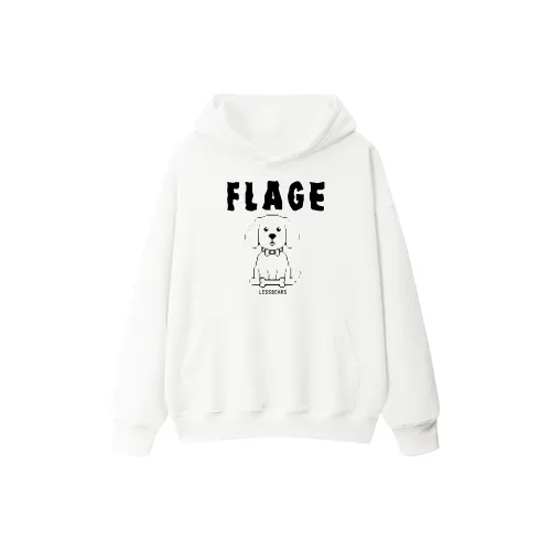 LESS BEARS Белый Унисекс Свитшоты