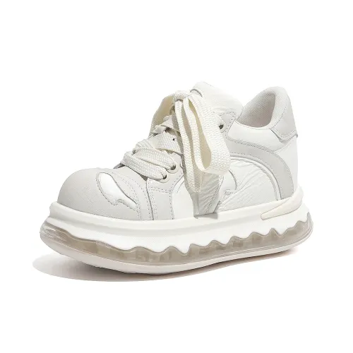 Amoy Love Low Топ Толстая подошва Кроссовки Женские