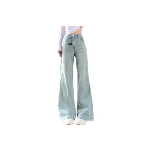 MUCCHIC Светло-синие женские джинсы