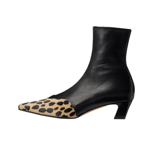 KHAITE NEVADA Ботильоны 4CM Женские Черный