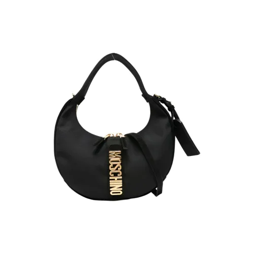 MOSCHINO Ткань Полумесяц Сумка через плечо Женская Черная