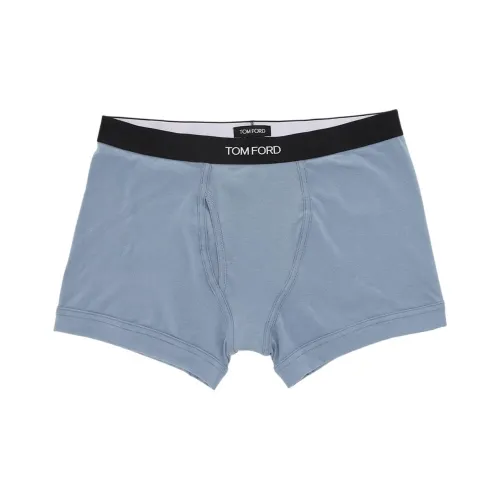 TOM FORD Мужские боксер-шорты синего цвета