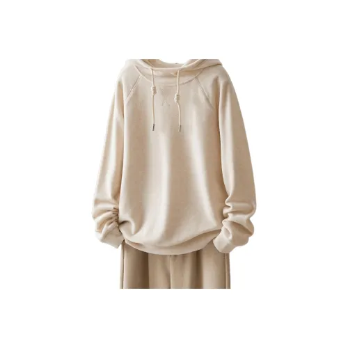 IHIMI Светло-Кремовый Женский Свитшот