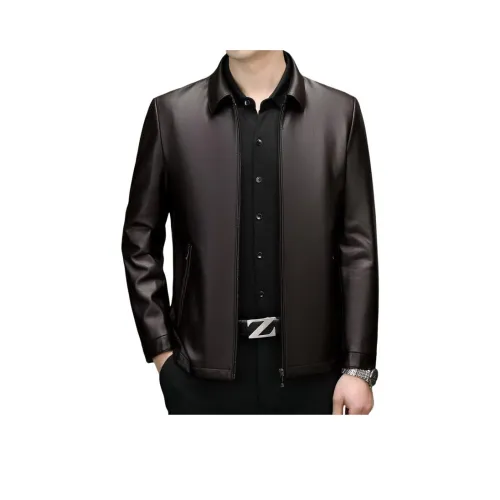 Square Man Also Stands Tall кожаная куртка мужская