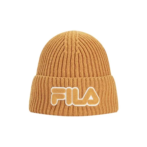 FILA ORIGINALE Акриловая вязаная шапка из овечьей шерсти женская ананас коричневый