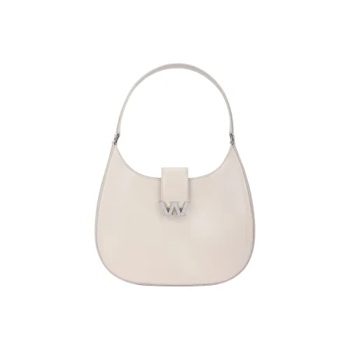 Alexander Wang W Legacy Коровья кожа Полумесяц Сумка Сумка через плечо Сумка-хобо Сумка Сумка через плечо Женская Белая