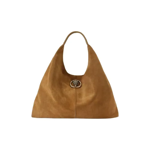 Kurt Geiger London Chelsea Suede Сумка через плечо Большая Женская Умбра