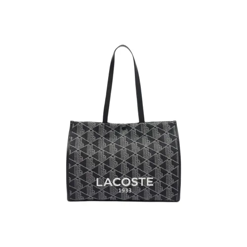 Сумка Tote из хлопка с логотипом LACOSTE сумка для покупок сумка через плечо большая унисекс серый